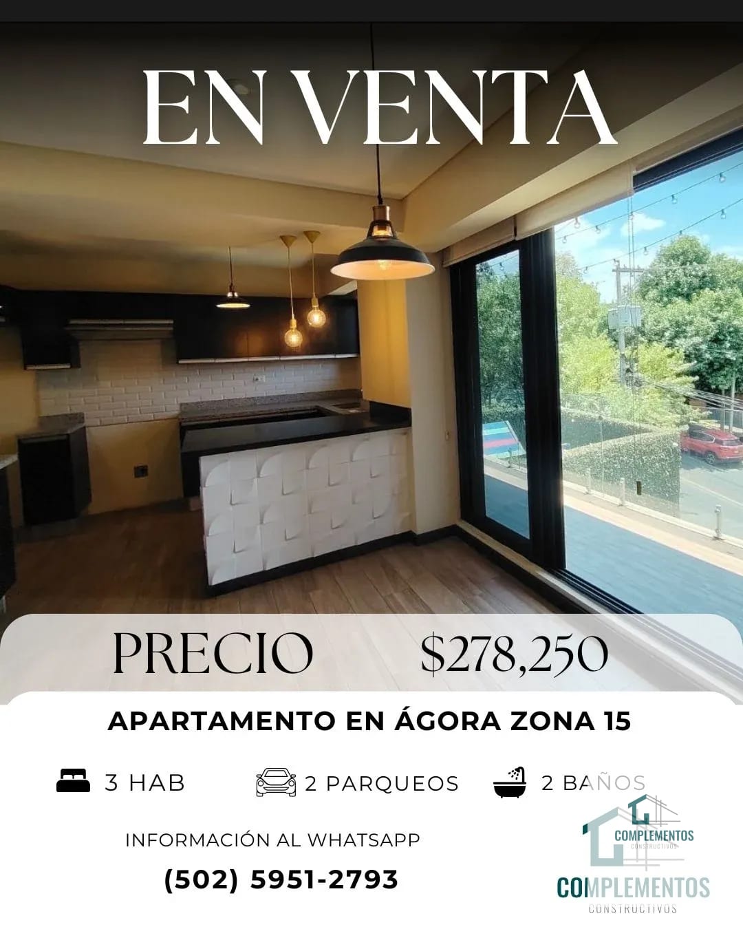 Agora 1501, Apartamento en Venta zona 15 VH ll — Apartamento en Venta en Agora 1501, Zona 15, Guatemala, Ciudad — foto 1 de 11