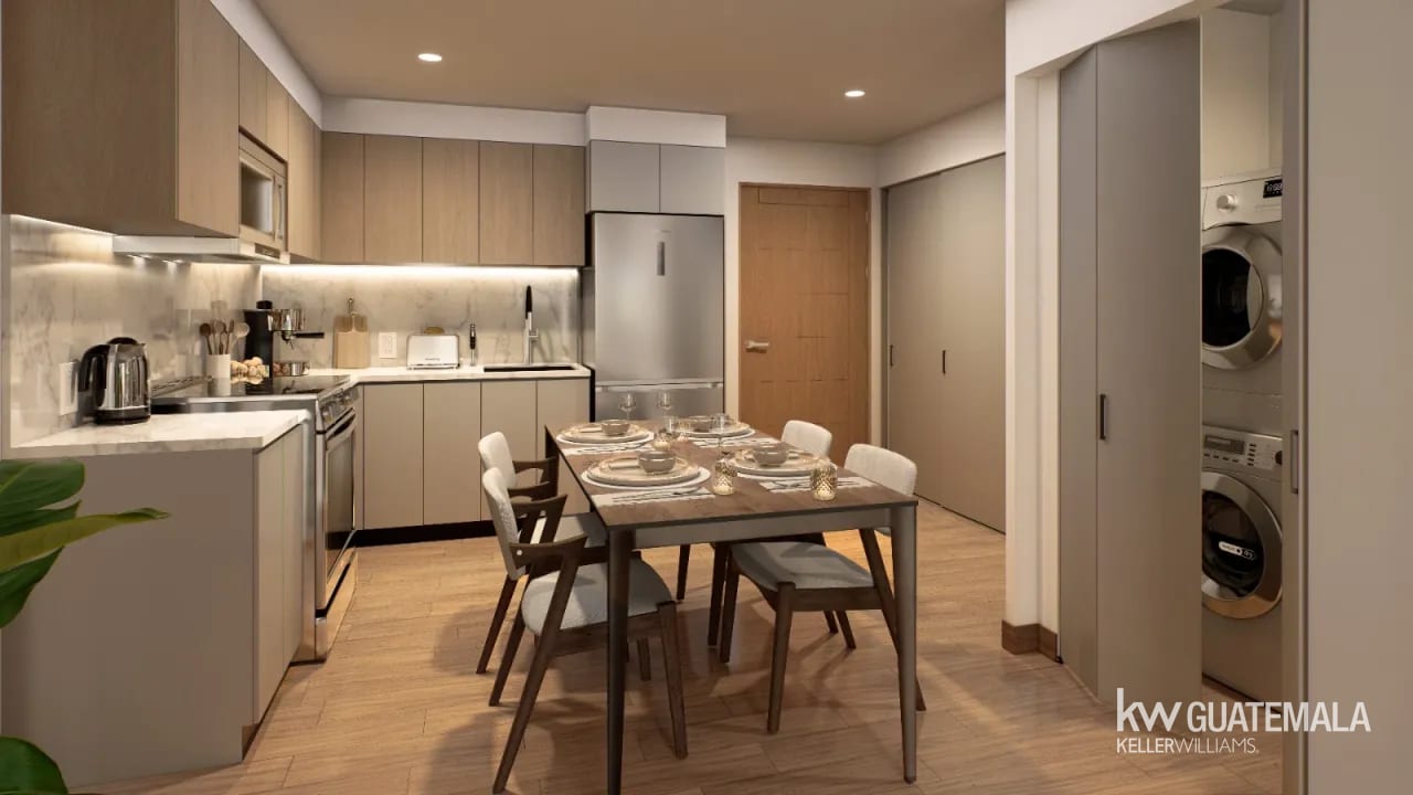 Apartamento en Venta Zona 10 | 55 m² | Airbnb Friendly — Ideal Inversión de Renta — Apartamento en Venta en Zona 10, Guatemala, Ciudad — foto 3 de 10