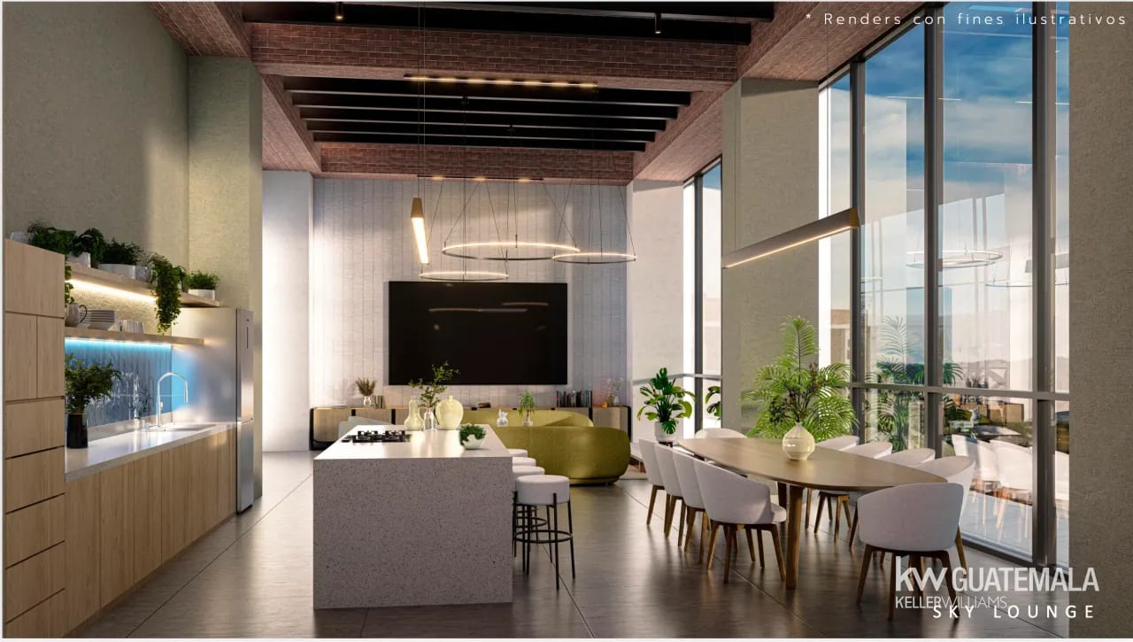 Apartamento en Venta Zona 10 | 72 m² | Preventa — Vivienda o Inversión Airbnb — Apartamento en Venta en Zona 10, Guatemala, Ciudad — foto 9 de 11