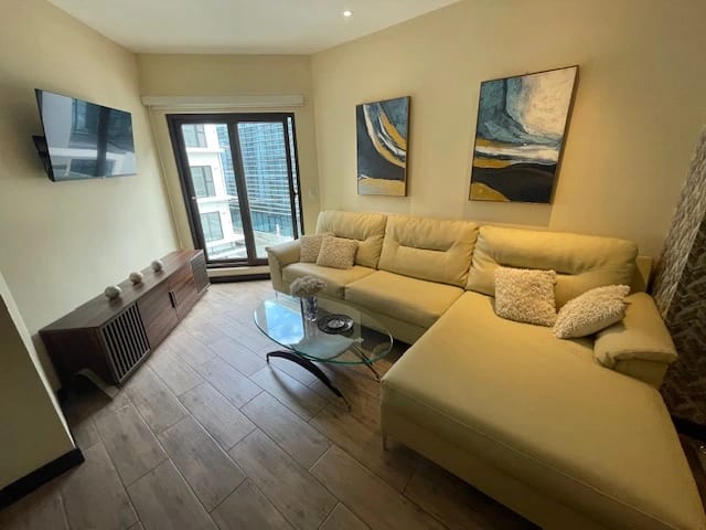 Rento apartamento en Zona 10 AMUEBLADO, EDIFICIO NUEVO CON AMENIDADES — Apartamento en Alquiler en Habitat Ciudad Vieja, Zona 10, Guatemala, Ciudad — foto 4 de 17