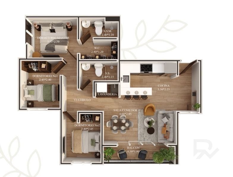 Vendo Apartamento Tipo " A y D " en Torre Paseo del Bosque — Apartamento en Venta en Carretera a El Salvador, Guatemala, Ciudad — foto 4 de 6