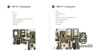 Apartamento con jardín en Segheria zona 14 - parque urbano — Apartamento en Venta en Zona 14, Guatemala, Ciudad — miniatura 8 de 13