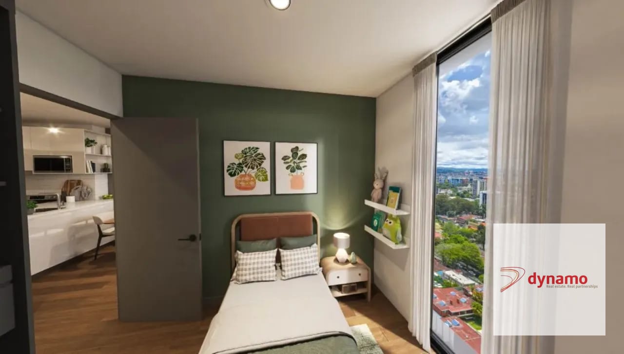 Apartamento en Venta de 2 dormitorios con balcón, Zona 10 — Apartamento en Venta en Zona 10, Guatemala, Ciudad — foto 7 de 10