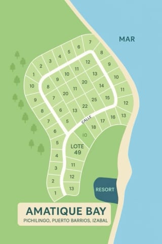 Terreno en VENTA - Amatique Bay, Puerto Barrios - Izabal — Terreno en Venta en Puerto Barrios, Izabal — miniatura 2 de 2