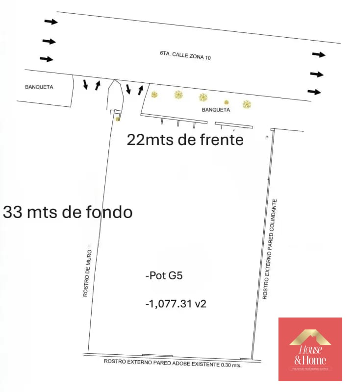 Venta de terreno en zona 10 — Terreno en Venta en Ciudad Vieja, Zona 10, Guatemala, Ciudad — foto 4 de 4