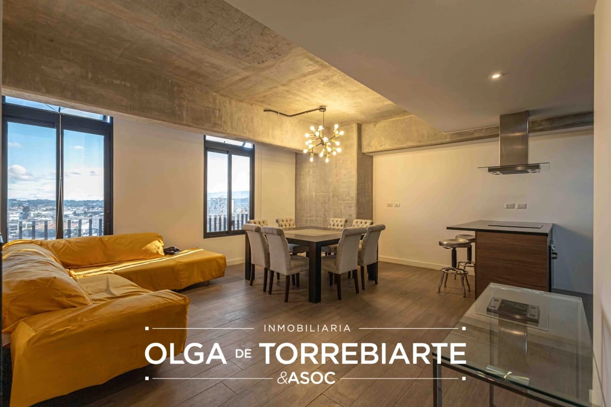 Apartamento amueblado en Granat, Zona 4 — Apartamento en Alquiler en Granat, Zona 4, Guatemala, Ciudad — foto 1 de 10