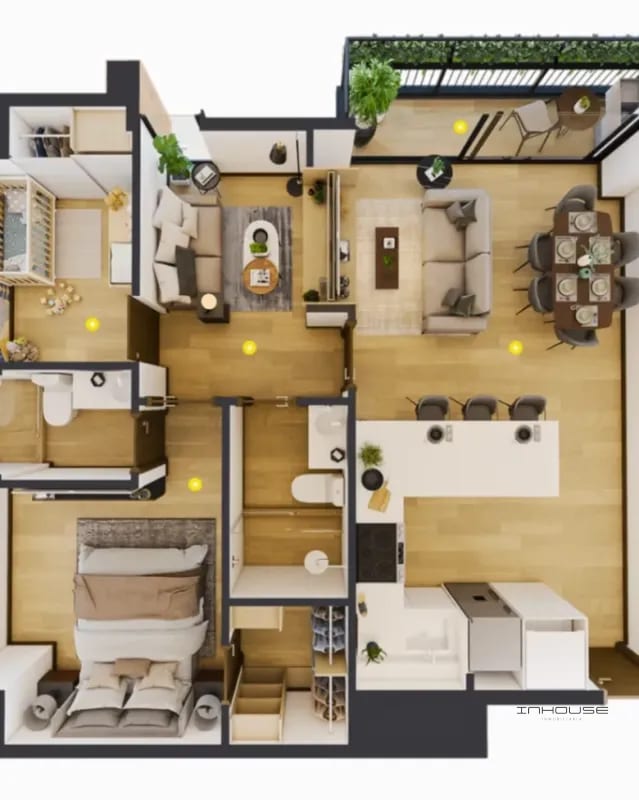Apartamento en Venta Zona 16 para Estrenar — Apartamento en Venta en Zona 16, Guatemala, Ciudad — foto 4 de 7
