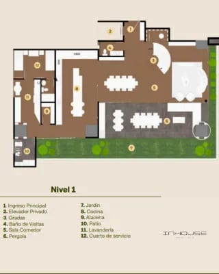 Apartamento en Venta Zona 10, Giardino en Nivel Alto — Apartamento en Venta en Zona 10, Guatemala, Ciudad — miniatura 3 de 9