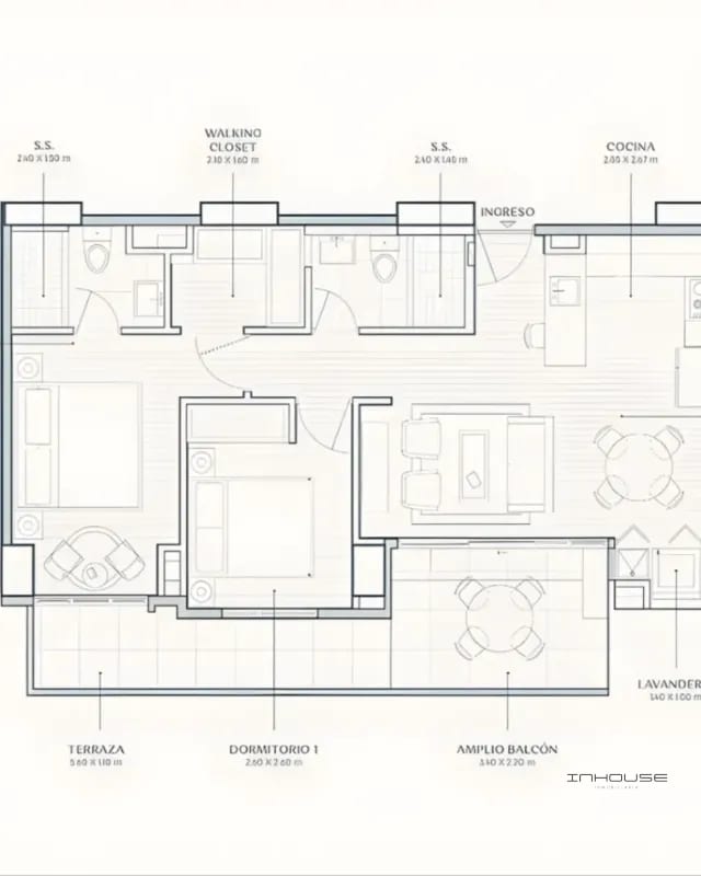 Apartamento en Venta en Zona 15 – en Planos con Jardín- — Casa en Venta en Zona 15, Guatemala, Ciudad — foto 2 de 10