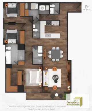 Zona 10/CASALINI los ARCOS*/155.83m² — Apartamento en Venta en Casalini Los Arcos, Zona 10, Guatemala, Ciudad — miniatura 1 de 3