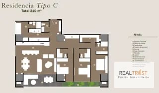 Apartamento en venta Edificio Giardino zona 10 — Apartamento en Venta en Zona 10, Guatemala, Ciudad — miniatura 2 de 6