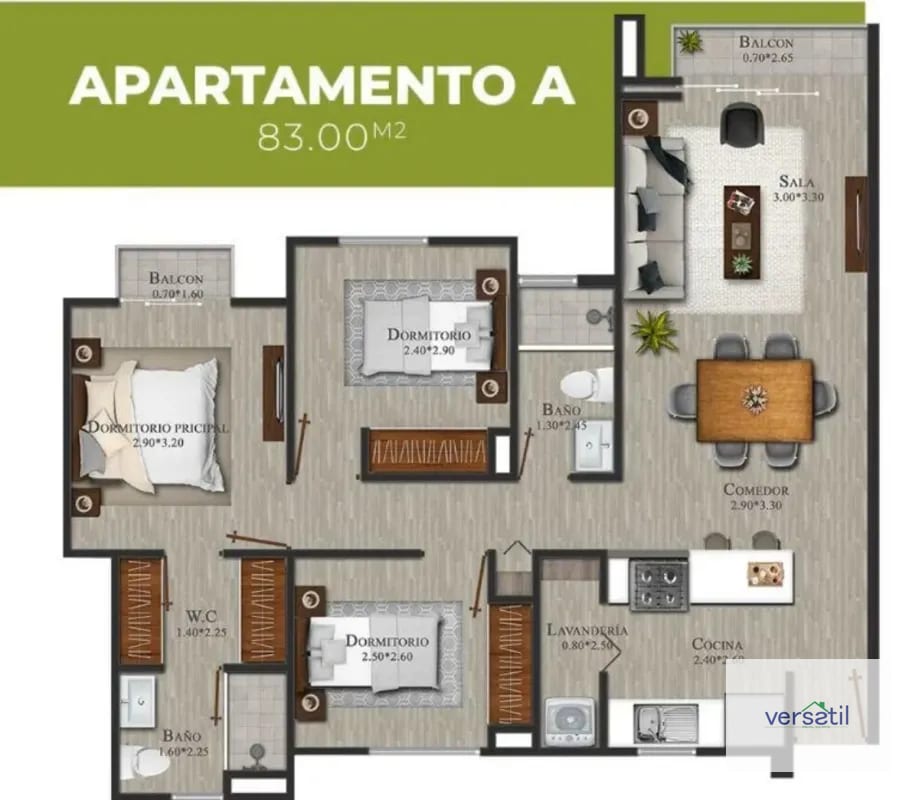 Lindo Apartamento Venta,Senderos zona 16 (copia) — Apartamento en Venta en senderos, Zona 16, Guatemala, Ciudad — foto 10 de 12