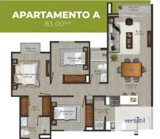 Lindo Apartamento Venta,Senderos zona 16 (copia) — Apartamento en Venta en senderos, Zona 16, Guatemala, Ciudad — miniatura 10 de 12