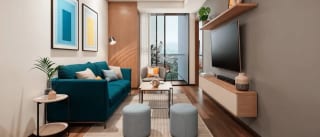 Apartamentos en proyecto en Ciudad Vieja, zona 10 (Opción 1) — Apartamento en Venta en Zona 10, Guatemala, Ciudad — miniatura 1 de 4