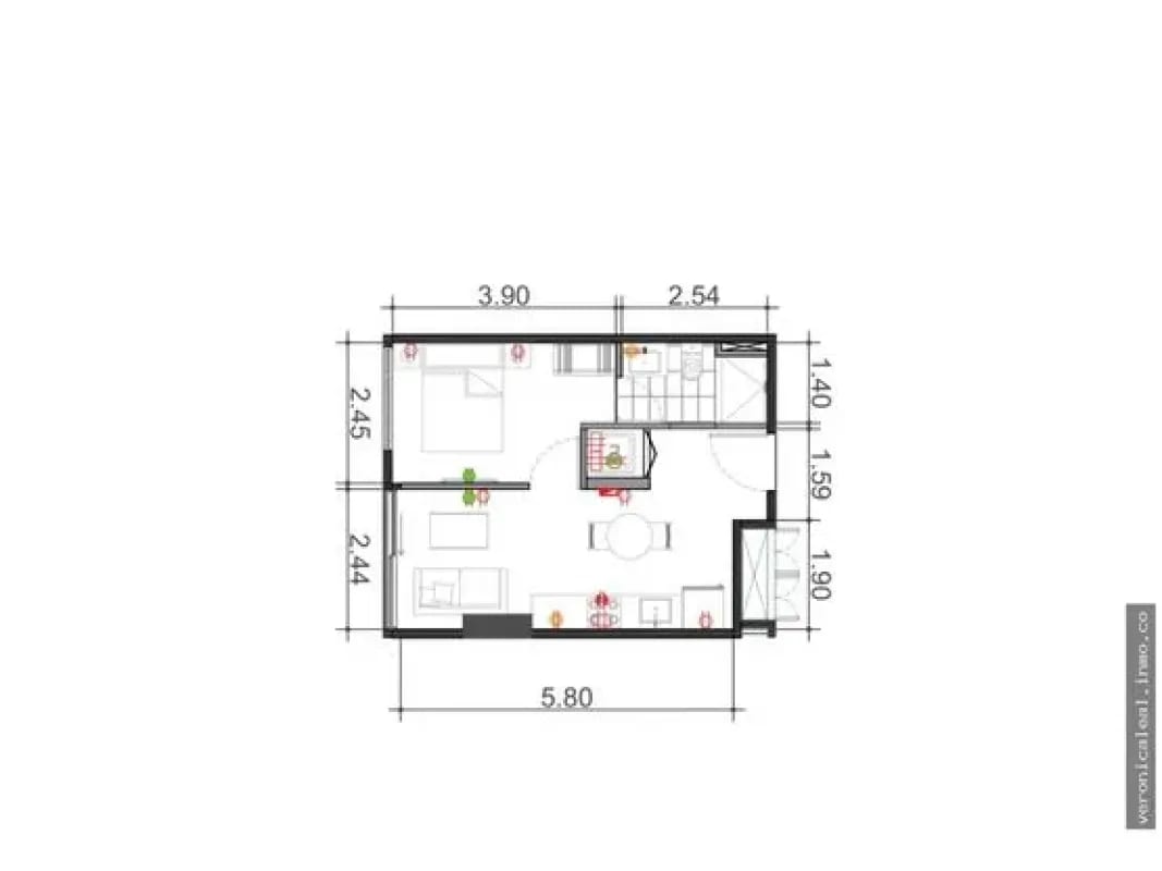 Zona 15 Edificio Hessen apartamento en Venta a pasos de Videre — Apartamento en Venta en Zona 15, Guatemala, Ciudad — foto 10 de 11